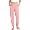 imageWiWi Viscose from Bamboo Pajamas Pants for Women Soft Yoga Jogger Pant Comfy Pajama Bottoms SXXLMellow Rose