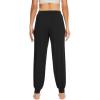 imageWiWi Womens Pajama Bottoms Soft Viscose from Bamboo Joggers pants Yoga Pants Casual Lounge SXXLBlack