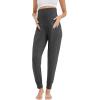 imageWiWi Womens Viscose from Bamboo Maternity Pants Soft Over The Belly Pregnancy Leggings High Waist Stretchy BottomsAcharcoal Heather