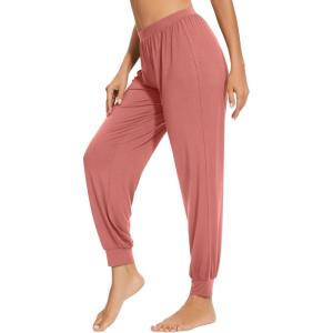 imageWiWi Womens Pajama Bottoms Soft Viscose from Bamboo Joggers pants Yoga Pants Casual Lounge SXXLCameo
