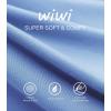 imageWiWi Womens Viscose from Bamboo Pajamas Set 2 Piece Soft Top with Long Pants Pjs Sleepwear Lightweight Loungewear Sets SXXLAair Blue