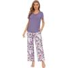 C-purple/Floral