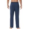 imageWiWi Viscose from Bamboo Mens Sleep Pant Sports Trousers with Pockets Light bottom SXXLAdark Blue