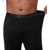 imageWiWi Viscose from Bamboo Mens Sleep Pant Sports Trousers with Pockets Light bottom SXXLBblack