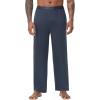 imageWiWi Viscose from Bamboo Mens Sleep Pant Sports Trousers with Pockets Light bottom SXXLBmidnight Blue