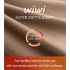 imageWiWi Thermal Underwear Set for Women Long Johns Sets Soft Base Layer Pajama Thermals Warm Top ampamp Bottom SXXLBrown