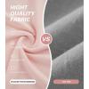 imageWiWi Lightweight Comfort and Style Womens Neutral Soft Long Sleeve Pajama Tops ampamp Pants SXXLPink