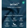 imageWiWi Nightgowns for Women Soft Sleepwear Long Sleeve Nightshirts Pajamas Gown Viscose from Bamboo Pjs SXXLApeacock Blue