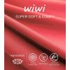 imageWiWi Viscose from Bamboo Womens Pajamas Set Soft V Neck Sleepwear Short Sleeve Top with Pant Lightweight S3XEcoral