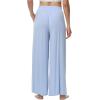 imageWiWi Viscose from Bamboo Women s Pajamas Pants Soft Yoga Loose Pant Comfy Pajama Bottoms SXXLLight Blue