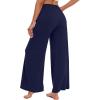 imageWiWi Viscose from Bamboo Women s Pajamas Pants Soft Yoga Loose Pant Comfy Pajama Bottoms SXXLNavy