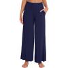 imageWiWi Viscose from Bamboo Women s Pajamas Pants Soft Yoga Loose Pant Comfy Pajama Bottoms SXXLNavy