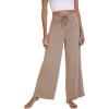 imageWiWi Womens Long Sleep Pants Viscose from Bamboo Lightweight Lounge Bottoms Casual Home Wear Soft Pajama SXXLCamel