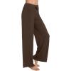imageWiWi Pajama Pants for Women Plus Size Pajamas Bottoms Wide Leg Lounge Soft Pj SweatpantsViscose Made from Bamboo S4XAbrown