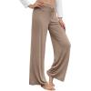 imageWiWi Pajama Pants for Women Plus Size Pajamas Bottoms Wide Leg Lounge Soft Pj SweatpantsViscose Made from Bamboo S4XAcamel