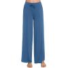 imageWiWi Pajama Pants for Women Plus Size Pajamas Bottoms Wide Leg Lounge Soft Pj SweatpantsViscose Made from Bamboo S4XAprussian Blue