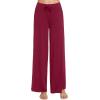imageWiWi Pajama Pants for Women Plus Size Pajamas Bottoms Wide Leg Lounge Soft Pj SweatpantsViscose Made from Bamboo S4XAwine