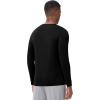 imageWiWi Shirts for Men Long Sleeve Underwear Viscose from Bamboo SlimFit Tee Baselayer Mens Stretchable Shirt Soft Top SXXLBlack