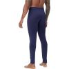 imageWiWi Mens Long Johns Thermal Underwear Bottoms Base Layer Leggings Viscose from Bamboo Baselayer Pants SXXLNavy