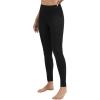 imageWiWi Womens Leggings Thermal Warm Underwear Pants Soft Long Johns Viscose from Bamboo Baselayer Pant SXXLBlack