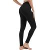 imageWiWi Womens Leggings Thermal Warm Underwear Pants Soft Long Johns Viscose from Bamboo Baselayer Pant SXXLBlack