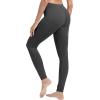 imageWiWi Womens Leggings Thermal Warm Underwear Pants Soft Long Johns Viscose from Bamboo Baselayer Pant SXXLCharcoal Heather