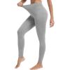 imageWiWi Womens Leggings Thermal Warm Underwear Pants Soft Long Johns Viscose from Bamboo Baselayer Pant SXXLHeather Grey