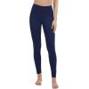 imageWiWi Womens Leggings Thermal Warm Underwear Pants Soft Long Johns Viscose from Bamboo Baselayer Pant SXXLNavy