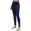 imageWiWi Womens Leggings Thermal Warm Underwear Pants Soft Long Johns Viscose from Bamboo Baselayer Pant SXXLNavy