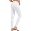 imageWiWi Womens Leggings Thermal Warm Underwear Pants Soft Long Johns Viscose from Bamboo Baselayer Pant SXXLRaw White