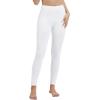 imageWiWi Womens Leggings Thermal Warm Underwear Pants Soft Long Johns Viscose from Bamboo Baselayer Pant SXXLRaw White