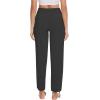 imageWiWi Pajamas Pants for Women Wide Leg Long Bottoms Bamboo Viscose Casual Loose Sweatpants High Waist Joggers SXXLDcharcoal Heather