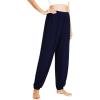 imageWiWi Viscose from Bamboo Pajamas Pants for Women Soft Yoga Jogger Pant Comfy Pajama Lounge Bottoms SXXLAnavy