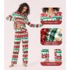 imageWiWi Viscose from Bamboo Pajamas Set for Women Soft Button Down Sleepwear Pj Lightweight Lounge Sets Loungewear SXXLAchristmas