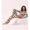 imageWiWi Viscose from Bamboo Pajamas Set for Women Soft Button Down Sleepwear Pj Lightweight Lounge Sets Loungewear SXXLAchristmas