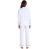 imageWiWi Viscose from Bamboo Pajamas Set for Women Soft Button Down Sleepwear Pj Lightweight Lounge Sets Loungewear SXXLApure White