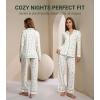 imageWiWi Viscose from Bamboo Pajamas Set for Women Soft Button Down Sleepwear Pj Lightweight Lounge Sets Loungewear SXXLAski