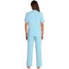 imageWiWi Viscose from Bamboo Pajamas Set for Women Soft Button Down Sleepwear Pj Lightweight Lounge Sets Loungewear SXXLBpale Blue