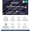 imageWiWi Mens Bamboo Viscose Pajama Pants Soft Lounge Bottoms Knit Big and Long Sweatpants Lightweight Sleep Pant Drawstring S4XAskiing on Navy