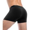 imageWiWi Mens Modal Underwear 4Pack Boxer Briefs MoistureWicking Tagless Shorts Soft Stretchy Brief SXXLBlack4 Pack