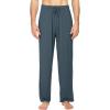 imageWiWi Mens Bamboo Viscose Pajama Pants Soft Lounge Bottoms Knit Big and Long Sweatpants Lightweight Sleep Pant Drawstring S4XAgrayish Blue