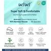 imageWiWi Bamboo Viscose Pajamas for Women Soft Capri Pants Pajama Sets Plus Size Sleepwear Pjs Loungewear S4XAaqua