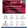 imageWiWi Bamboo Viscose Pajamas for Women Soft Capri Pants Pajama Sets Plus Size Sleepwear Pjs Loungewear S4XAwine Red