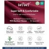 imageWiWi Bamboo Viscose Pajamas for Women Soft Capri Pants Pajama Sets Plus Size Sleepwear Pjs Loungewear S4XBstripewine