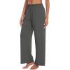 imageWiWi Viscose from Bamboo Women s Pajamas Pants Soft Yoga Loose Pant Comfy Pajama Bottoms SXXLCcharcoal