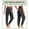 imageWiWi Womens Viscose from Bamboo Maternity Pants Soft Over The Belly Pregnancy Leggings High Waist Stretchy BottomsBcharcoal Heather