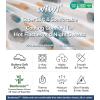 imageWiWi Womens Short Sleeve Pajama Sets Viscose from Bamboo Sleepwear Ladies Soft Loungewear Set Pjs with Pockets SXXLWhiteGreen Dots