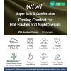 imageWiWi Womens Tracksuit Set Viscose from Bamboo Loungewear 2 Piece Outfit Long Pants Jogger Sets SXXLAdark Army Green