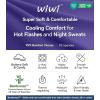 imageWiWi Womens Tracksuit Set Viscose from Bamboo Loungewear 2 Piece Outfit Long Pants Jogger Sets SXXLAperiwinkle3