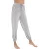 imageWiWi Pajama Pants for Women Lounge Super Soft Joggers Yoga Viscose from Bamboo Bottoms Cooling Pajamas Pant Sweatpants S4XAash Grey